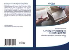 Buchcover von Let's improve reading by interesting articles