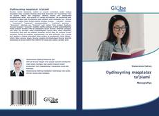 Bookcover of Oydinoyning maqolalar to’plami
