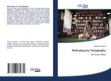 Buchcover von Maktabgacha Pedagogika