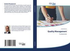 Capa do livro de Quality Management 