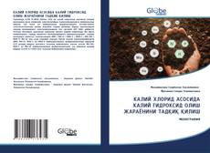 КАЛИЙ ХЛОРИД АСОСИДА КАЛИЙ ГИДРОКСИД ОЛИШ ЖАРАЁНИНИ ТАДҚИҚ ҚИЛИШ的封面