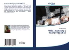 Bookcover of Online marketing a közművelődésben