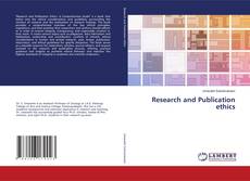 Copertina di Research and Publication ethics
