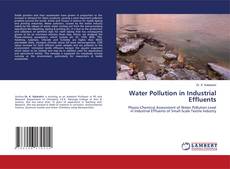 Copertina di Water Pollution in Industrial Effluents