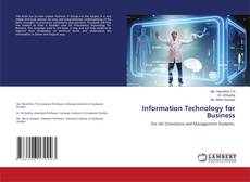 Couverture de Information Technology for Business