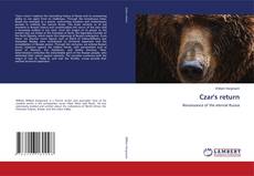 Couverture de Czar's return
