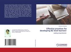 Обложка Effective practices for developing B2 level learners’