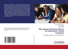 Buchcover von Managing Enterprise Risk in an Indonesian Textile Company
