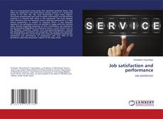 Buchcover von Job satisfaction and performance