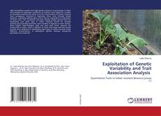 Capa do livro de Exploitation of Genetic Variability and Trait Association Analysis 