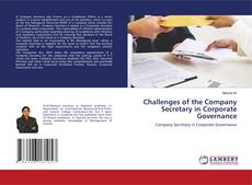 Couverture de Challenges of the Company Secretary in Corporate Governance