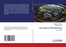Couverture de Text book of Microbiology