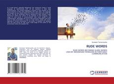 Copertina di RUDE WORDS