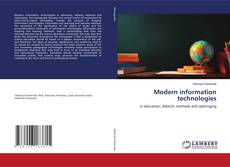 Обложка Modern information technologies