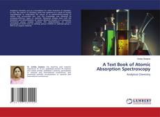 Copertina di A Text Book of Atomic Absorption Spectroscopy