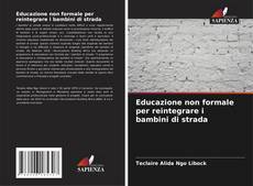 Обложка Educazione non formale per reintegrare i bambini di strada