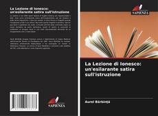 Copertina di La Lezione di Ionesco: un'esilarante satira sull'istruzione