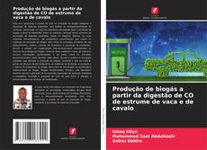 Bookcover of Produção de biogás a partir da digestão de CO de estrume de vaca e de cavalo