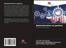 Capa do livro de Administration et gestion 