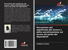 Bookcover of Percezione del significato del lavoro e della socializzazione sul lavoro da parte dei dipendenti