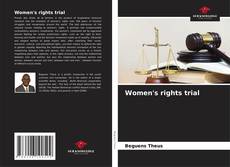 Capa do livro de Women's rights trial 
