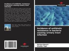 Обложка Incidence of antibiotic resistance in bacteria causing urinary tract infection