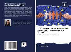 Copertina di Интерпретация директив о недискриминации в CJEU
