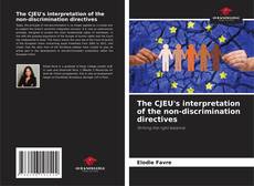 Couverture de The CJEU's interpretation of the non-discrimination directives