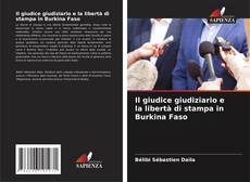 Il giudice giudiziario e la libertà di stampa in Burkina Faso kitap kapağı