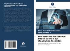 Capa do livro de Die Verständlichkeit von Informationen auf staatlichen Websites 