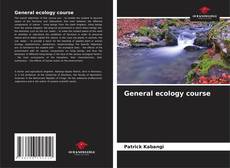 Bookcover of General ecology course