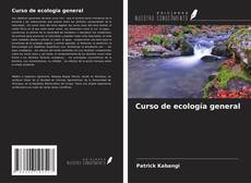 Curso de ecología general kitap kapağı