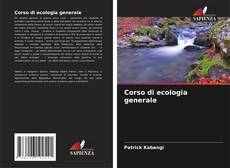 Обложка Corso di ecologia generale