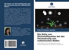 Portada del libro de Die Rolle von Stickstoffquellen bei der Versauerung von vulkanischen Böden