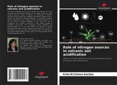 Capa do livro de Role of nitrogen sources in volcanic soil acidification 