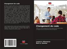 Обложка Changement de code