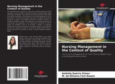 Capa do livro de Nursing Management in the Context of Quality 