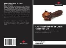 Buchcover von Characterization of Clove Essential Oil