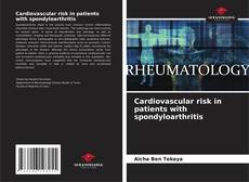 Buchcover von Cardiovascular risk in patients with spondyloarthritis
