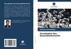 Portada del libro de Grundsätze des Gesundheitsrechts