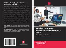 Capa do livro de Análise de dados estatísticos utilizando o SPSS 