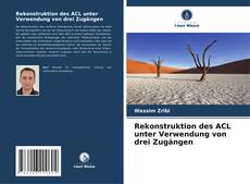 Portada del libro de Rekonstruktion des ACL unter Verwendung von drei Zugängen