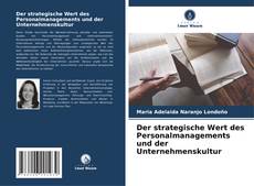 Portada del libro de Der strategische Wert des Personalmanagements und der Unternehmenskultur