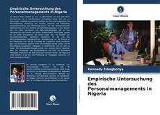 Portada del libro de Empirische Untersuchung des Personalmanagements in Nigeria