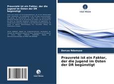 Portada del libro de Prauvreté ist ein Faktor, der die Jugend im Osten der DR begünstigt