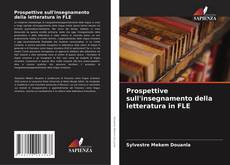 Prospettive sull'insegnamento della letteratura in FLE的封面