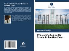 Portada del libro de Ungleichheiten in der Schule in Burkina Faso: