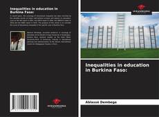 Portada del libro de Inequalities in education in Burkina Faso: