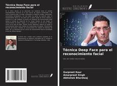 Capa do livro de Técnica Deep Face para el reconocimiento facial 