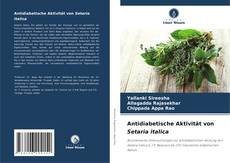 Portada del libro de Antidiabetische Aktivität von Setaria italica